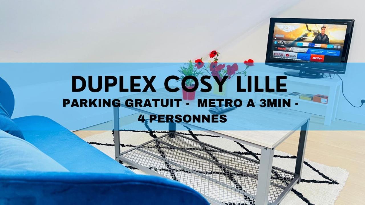 Appartement Superbe En Duplex Cosy - Parking Gratuit Lille